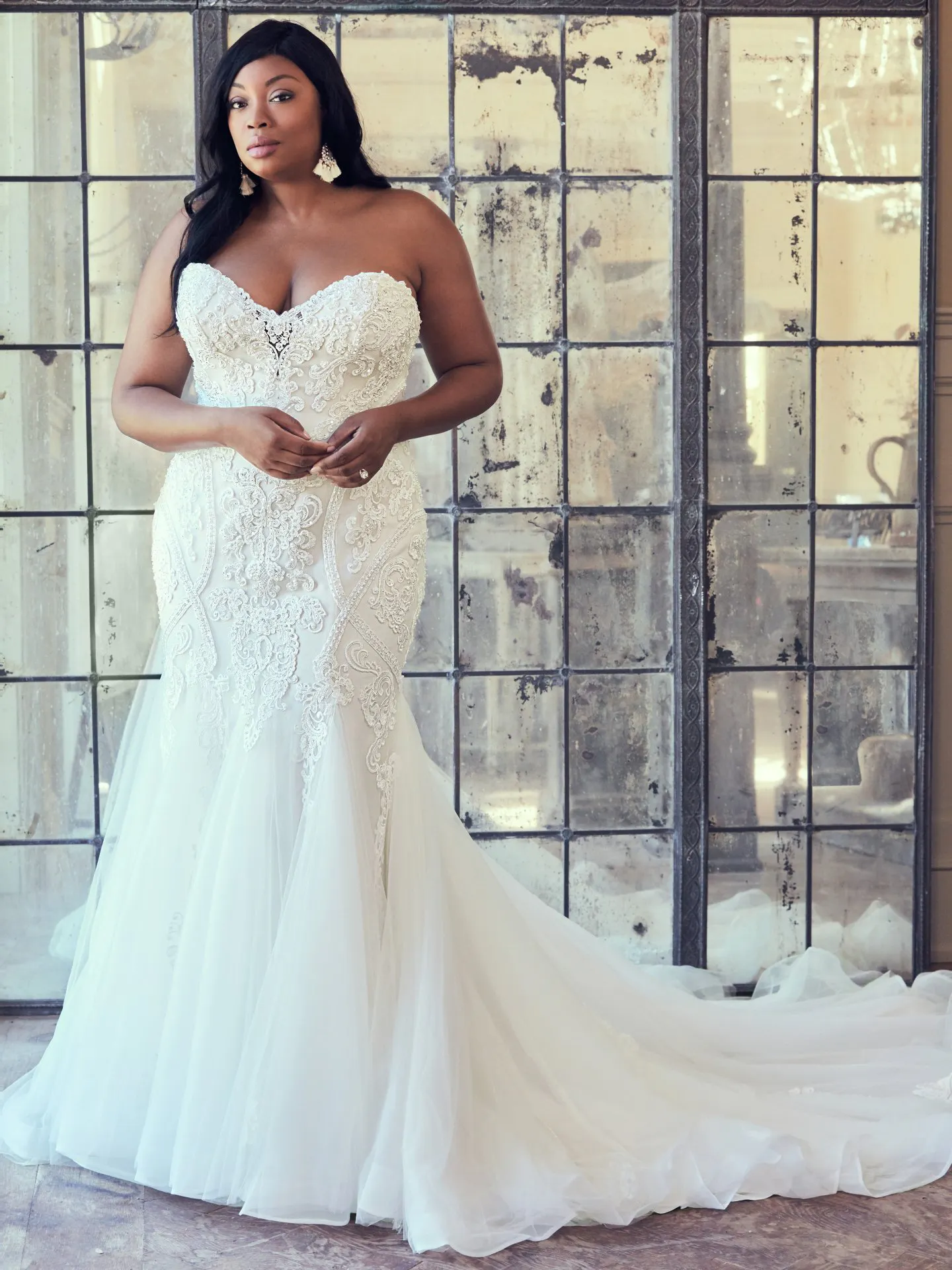 Quincy   ach Wedding Dress by Maggie Sottero