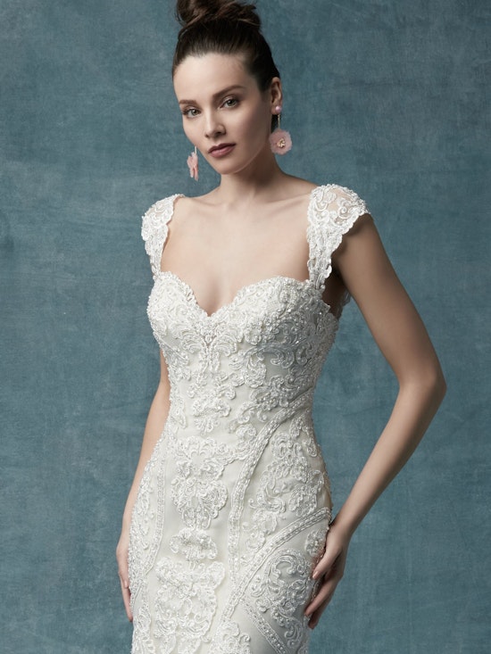 Quincy (Curve) (CRV-9MT014) ach Wedding Dress by Maggie Sottero