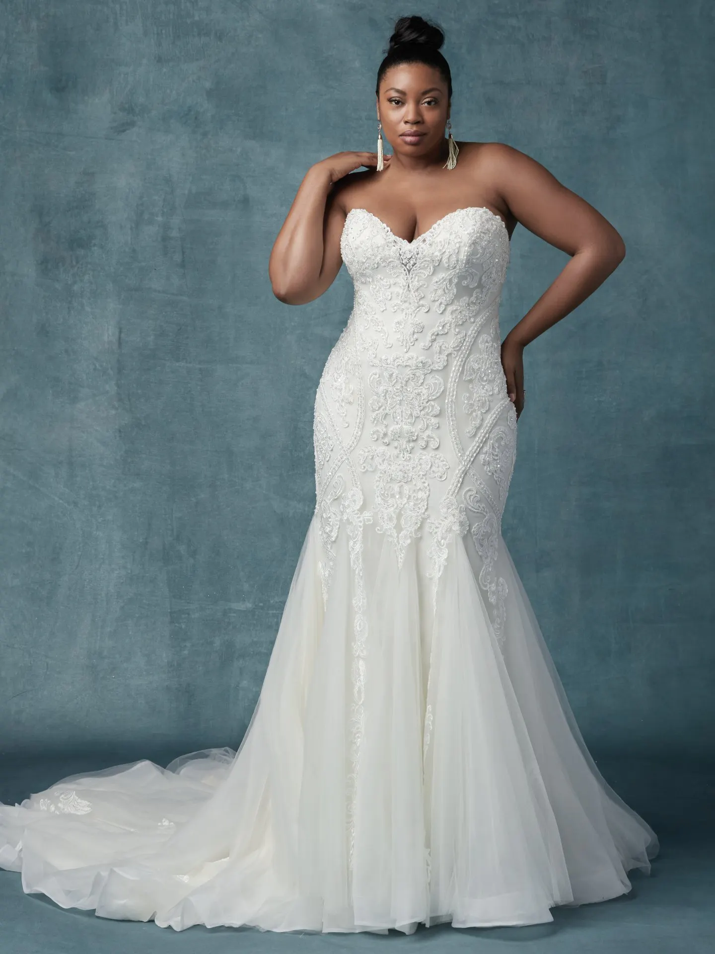 Quincy   ach Wedding Dress by Maggie Sottero
