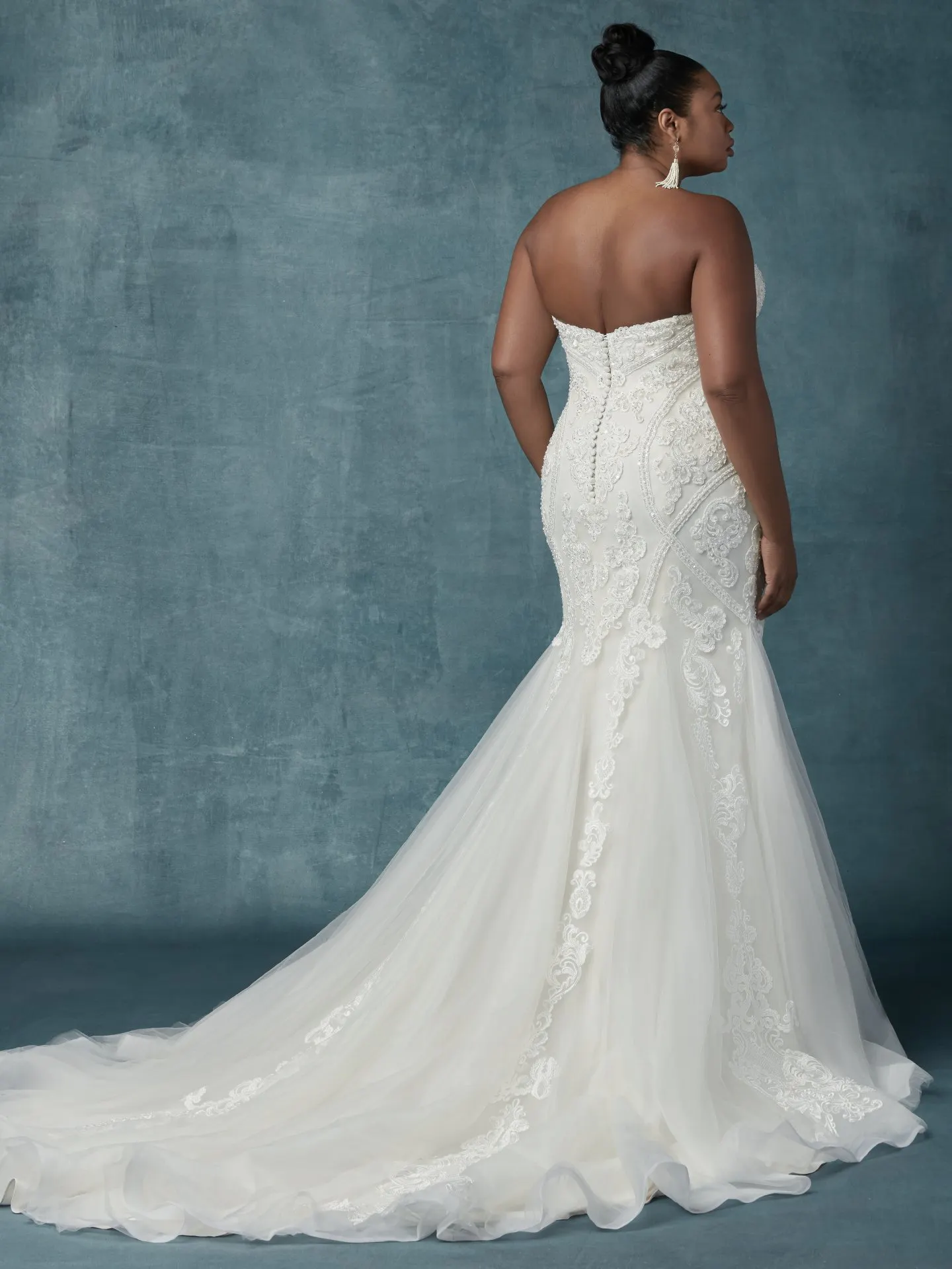 Quincy   ach Wedding Dress by Maggie Sottero
