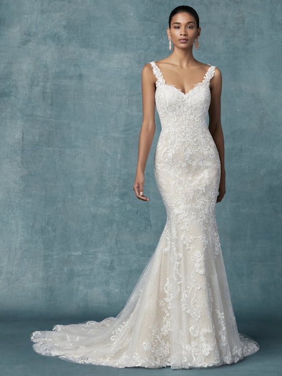 Shoshanna (9MW115) Beach Wedding Dress By Maggie Sottero