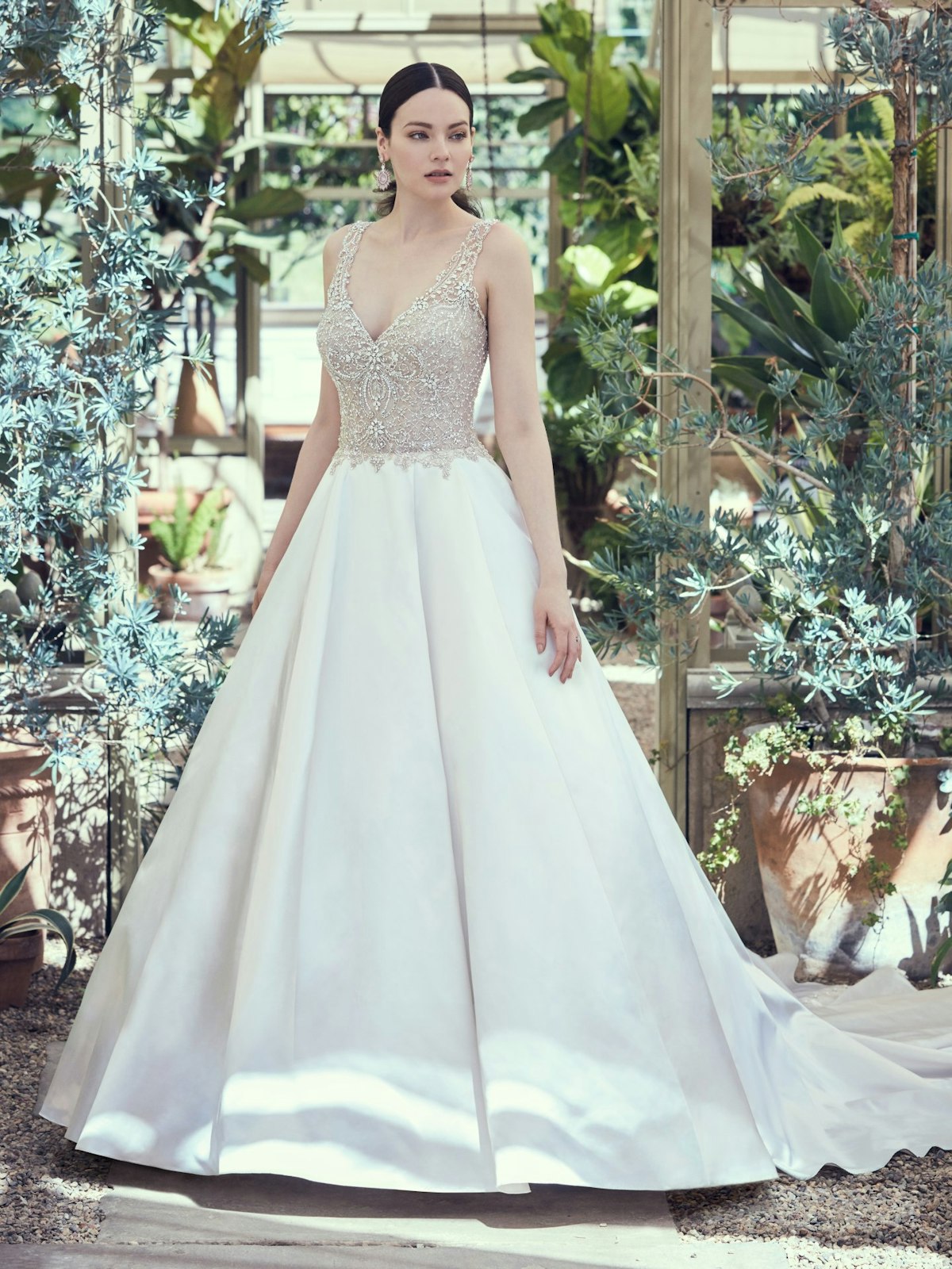 Sophronia Beaded Ball Gown Wedding Dress   Maggie Sottero