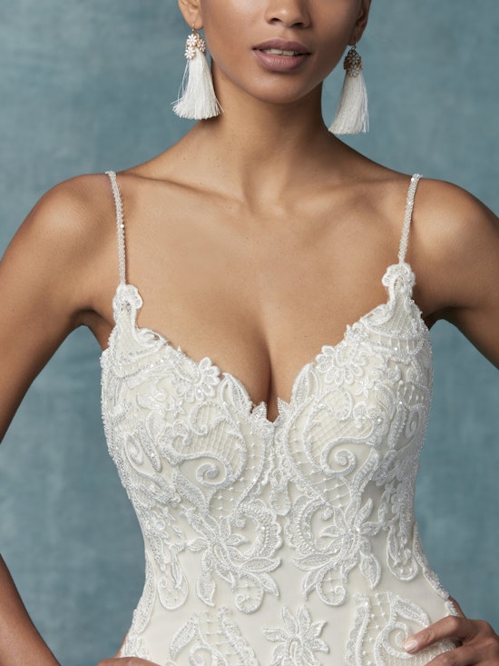 Sorrento (9MT013) Blush Boho Wedding Dress by Maggie Sottero