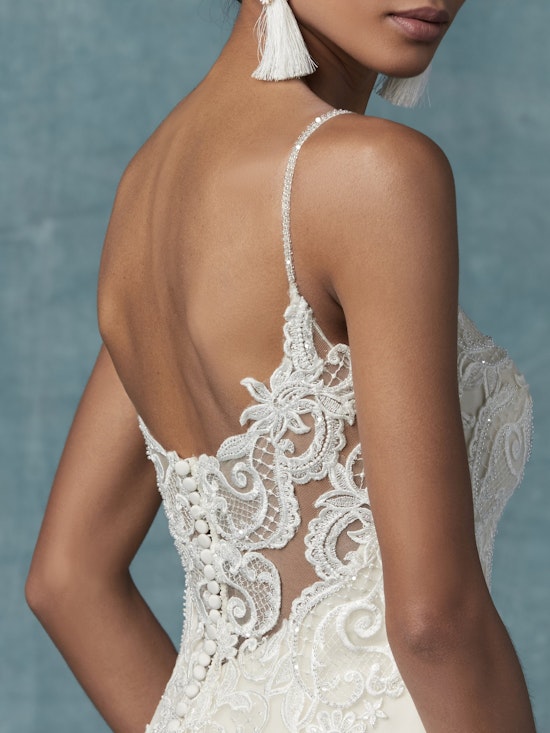 Sorrento (9MT013) Blush Boho Wedding Dress by Maggie Sottero
