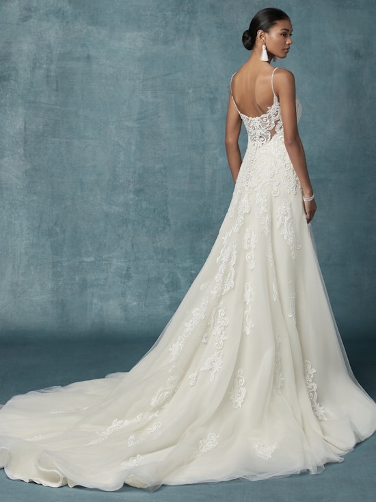 Sorrento (9MT013) Blush Boho Wedding Dress by Maggie Sottero