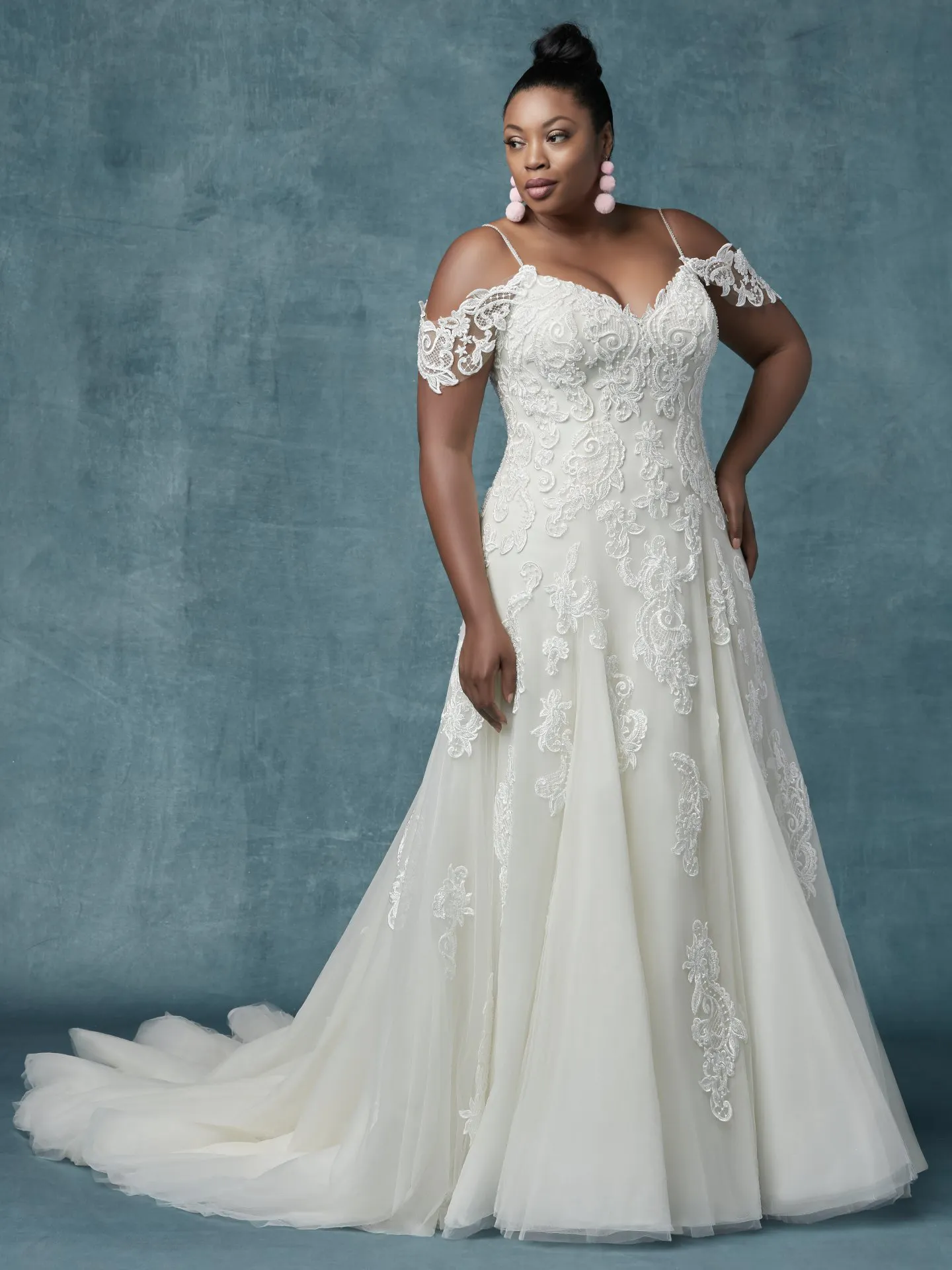 Sorrento Lynette   Plus Size Wedding Dress by Maggie Sottero