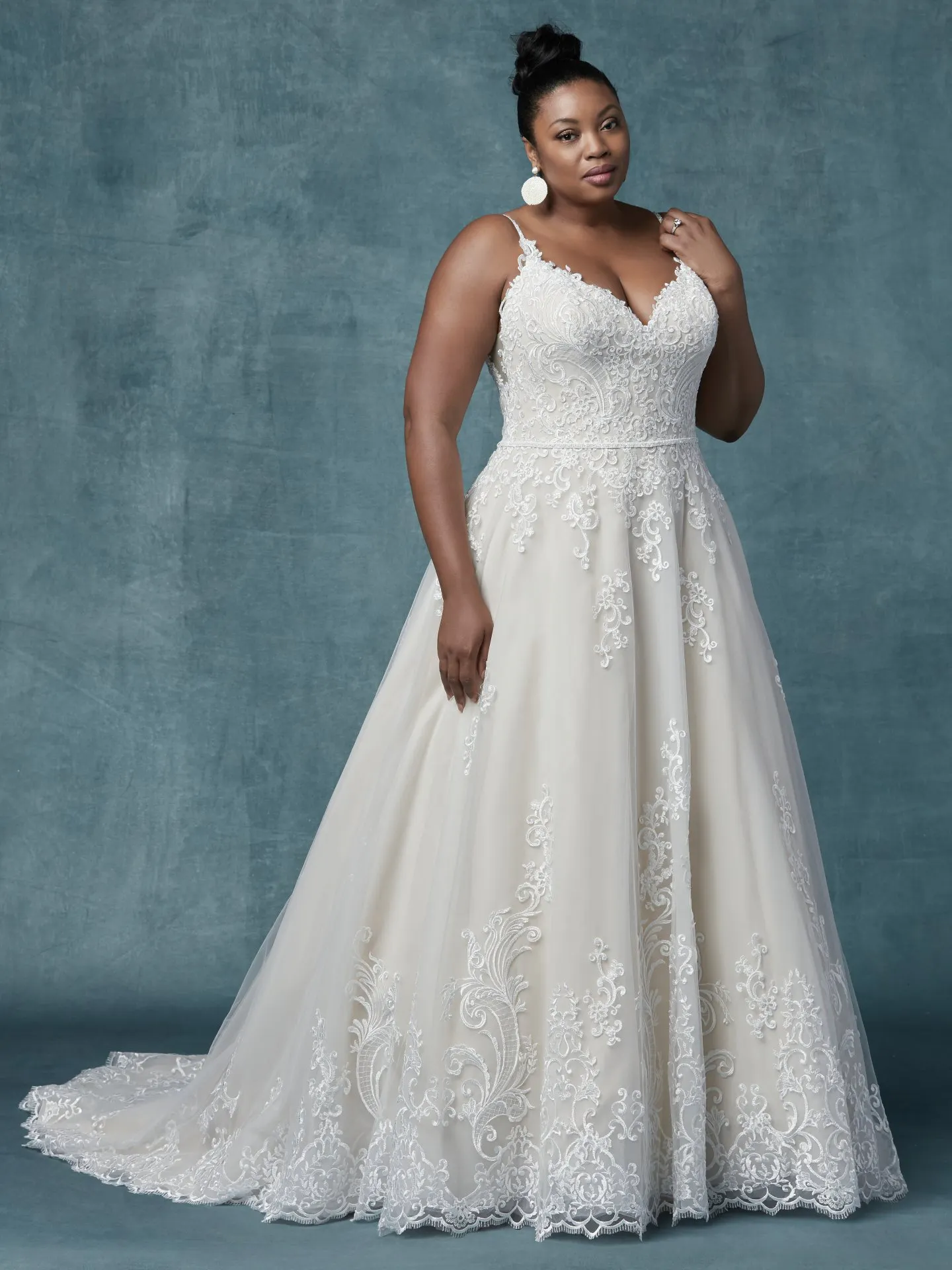 Wallis Plus Size Wedding Dress by Maggie Sottero
