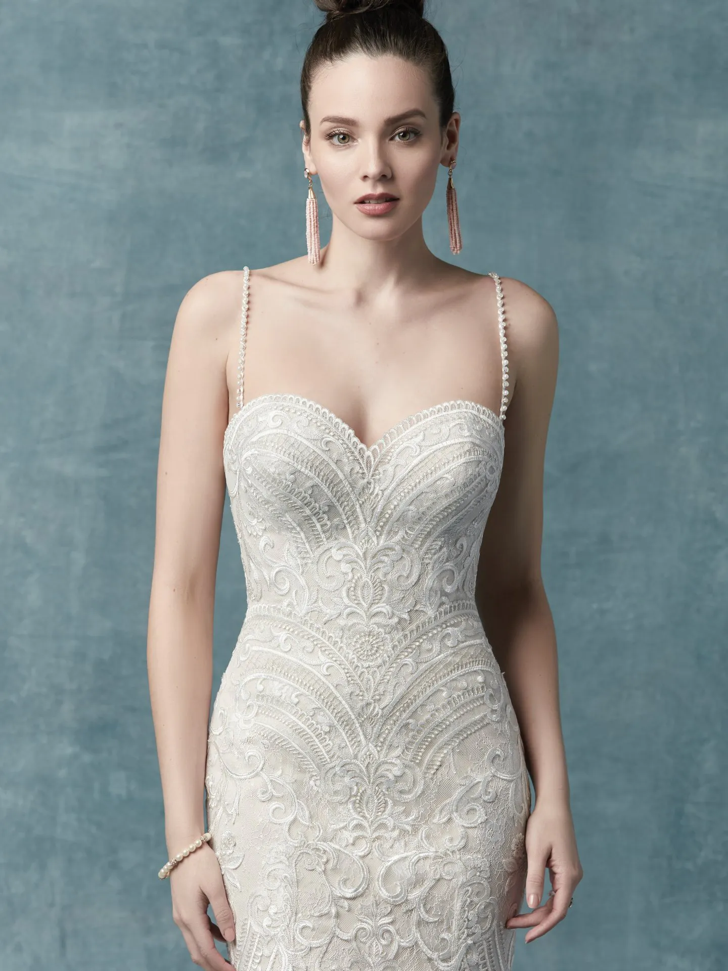 Whitney Vintage Lace Wedding Dress by Maggie Sottero