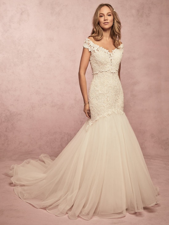 Bliss (9RS080ZU) Vintage Wedding Dress by Rebecca Ingram