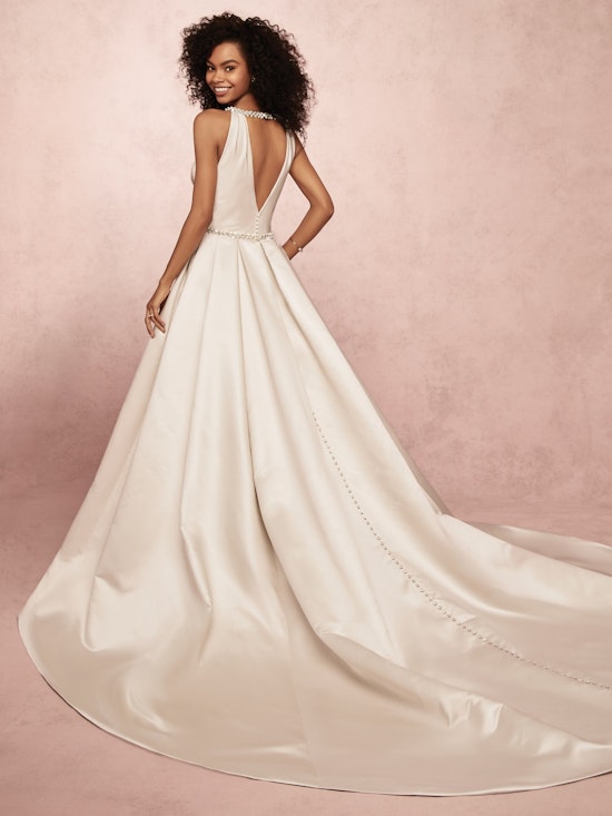 Collette (9RC071MC) Simple Ballgown Wedding Dress by Rebecca Ingram