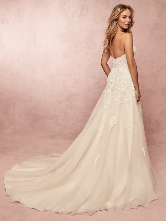 Desi (Curve) (CRV-9RN005ZU) Tulle Wedding Dress by Rebecca Ingram