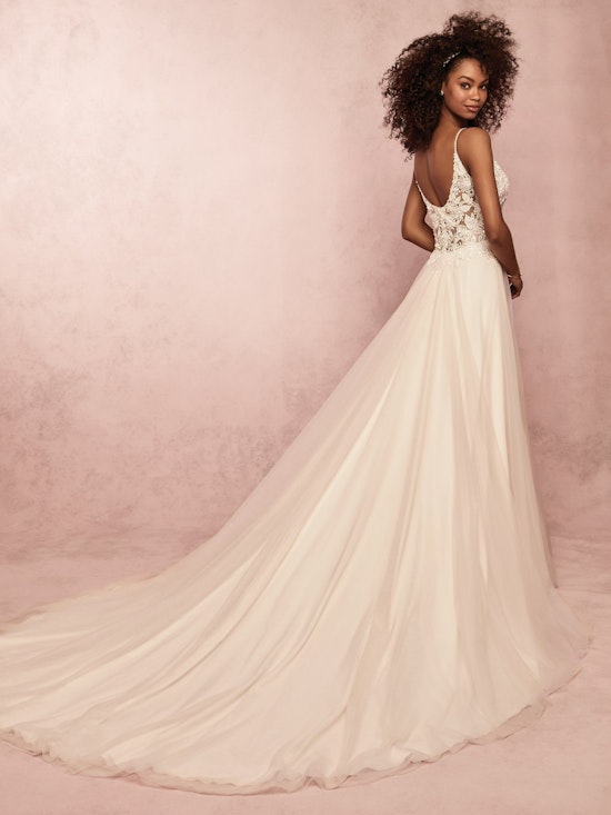 Eunice (9RC082) Lace and Tulle A line Wedding Dress by Rebecca Ingram