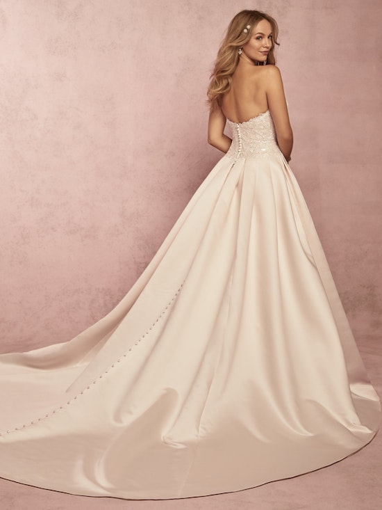 Francis (9RS075) Simple Ballgown Wedding Dress by Rebecca Ingram