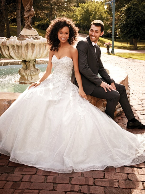 Honor (9RC019) Lace Ballgown Wedding Dress by Rebecca Ingram
