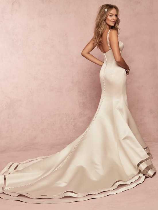 Jamilia (9RC062) Simple Wedding Dress by Rebecca Ingram