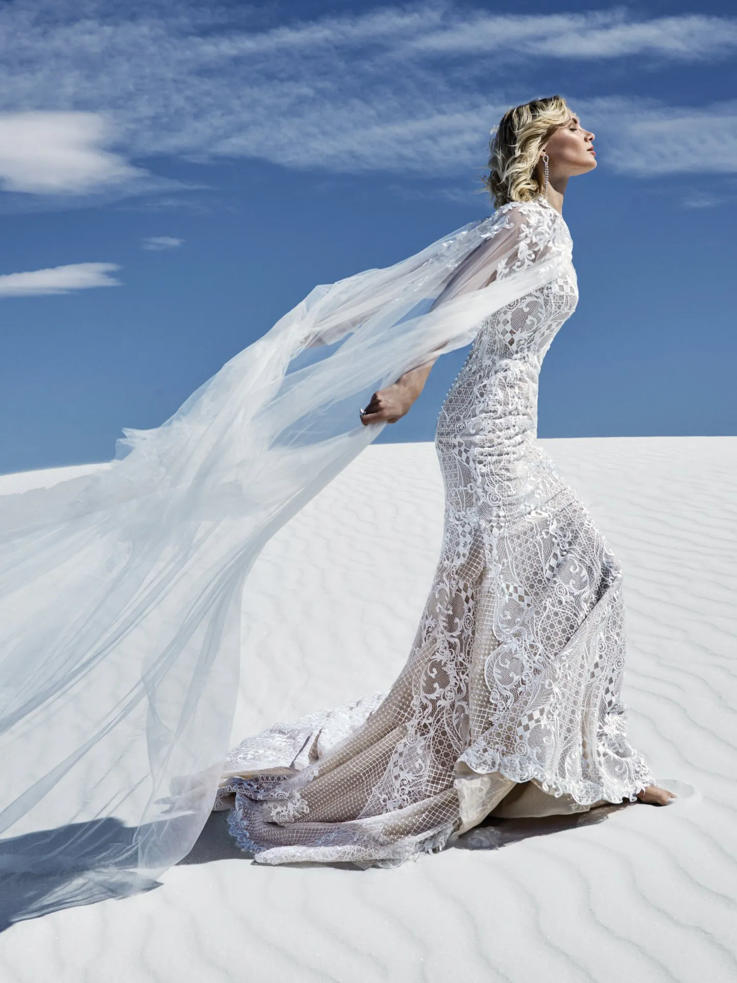 Atherton  Lace Boho Wedding Dress by Sottero and Midgley