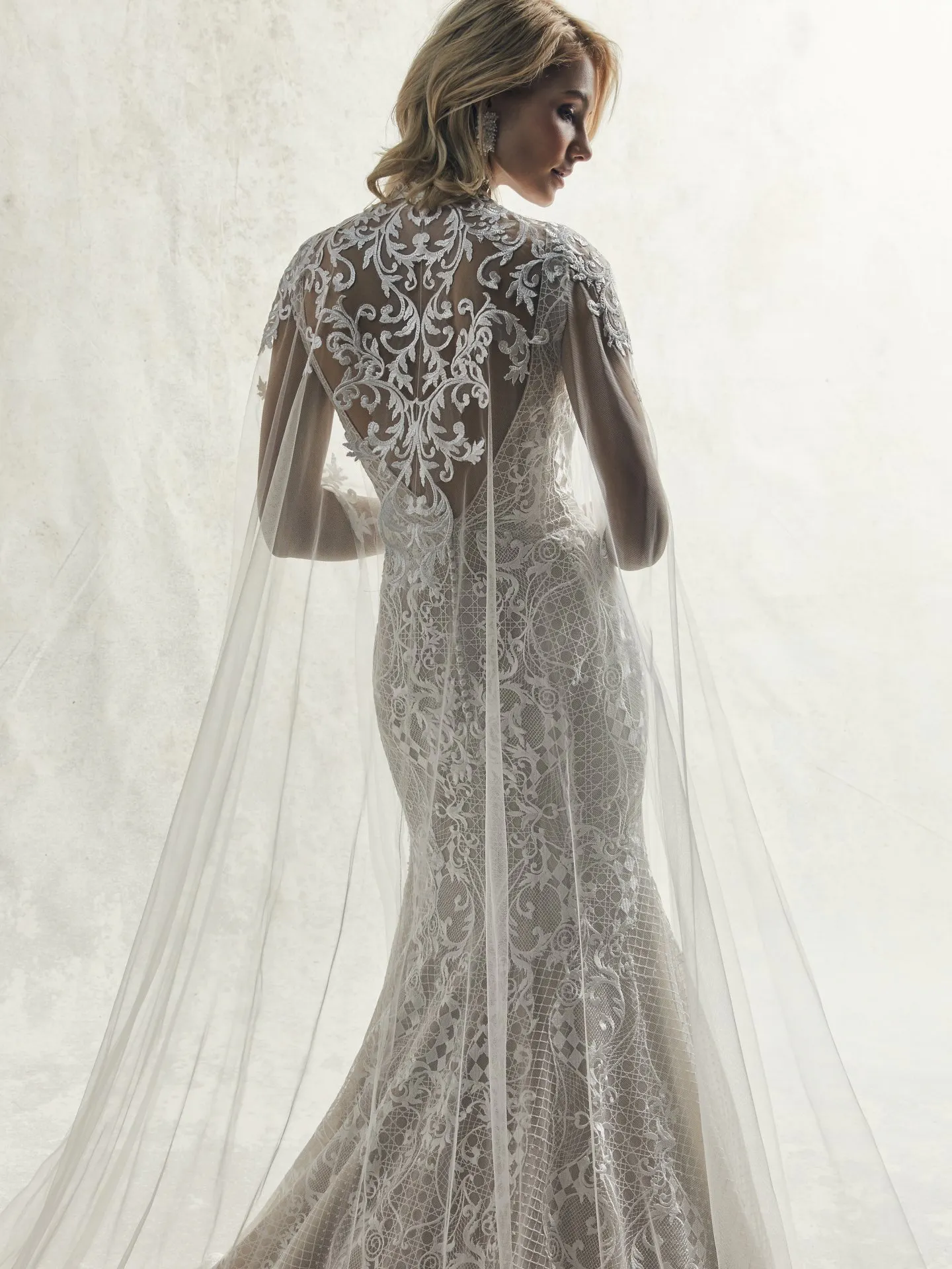 Atherton  Lace Boho Wedding Dress by Sottero and Midgley
