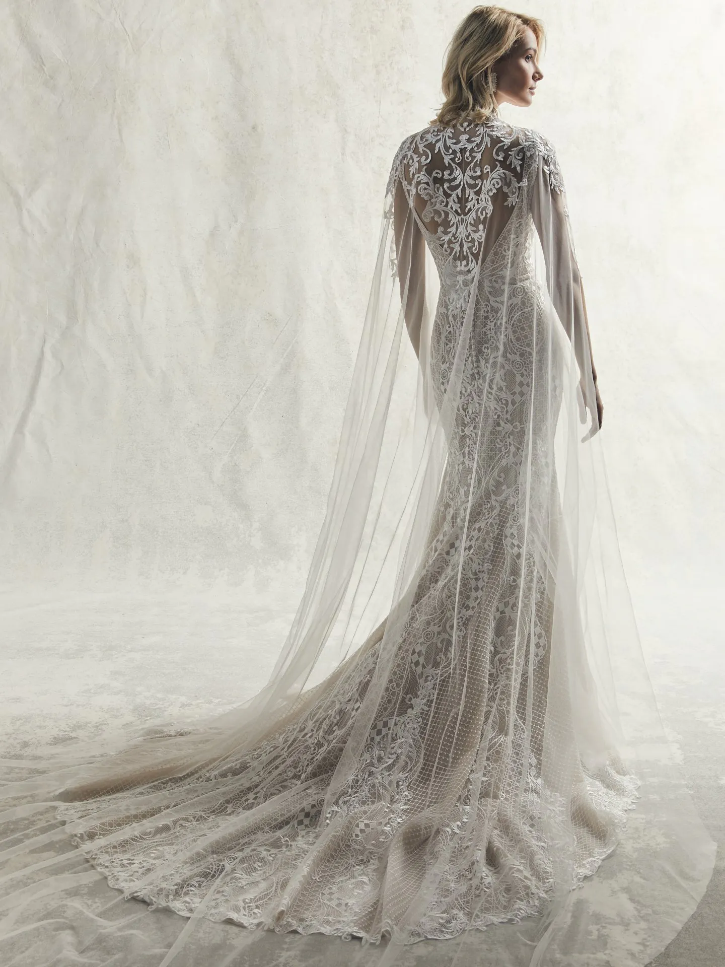 Atherton  Lace Boho Wedding Dress by Sottero and Midgley