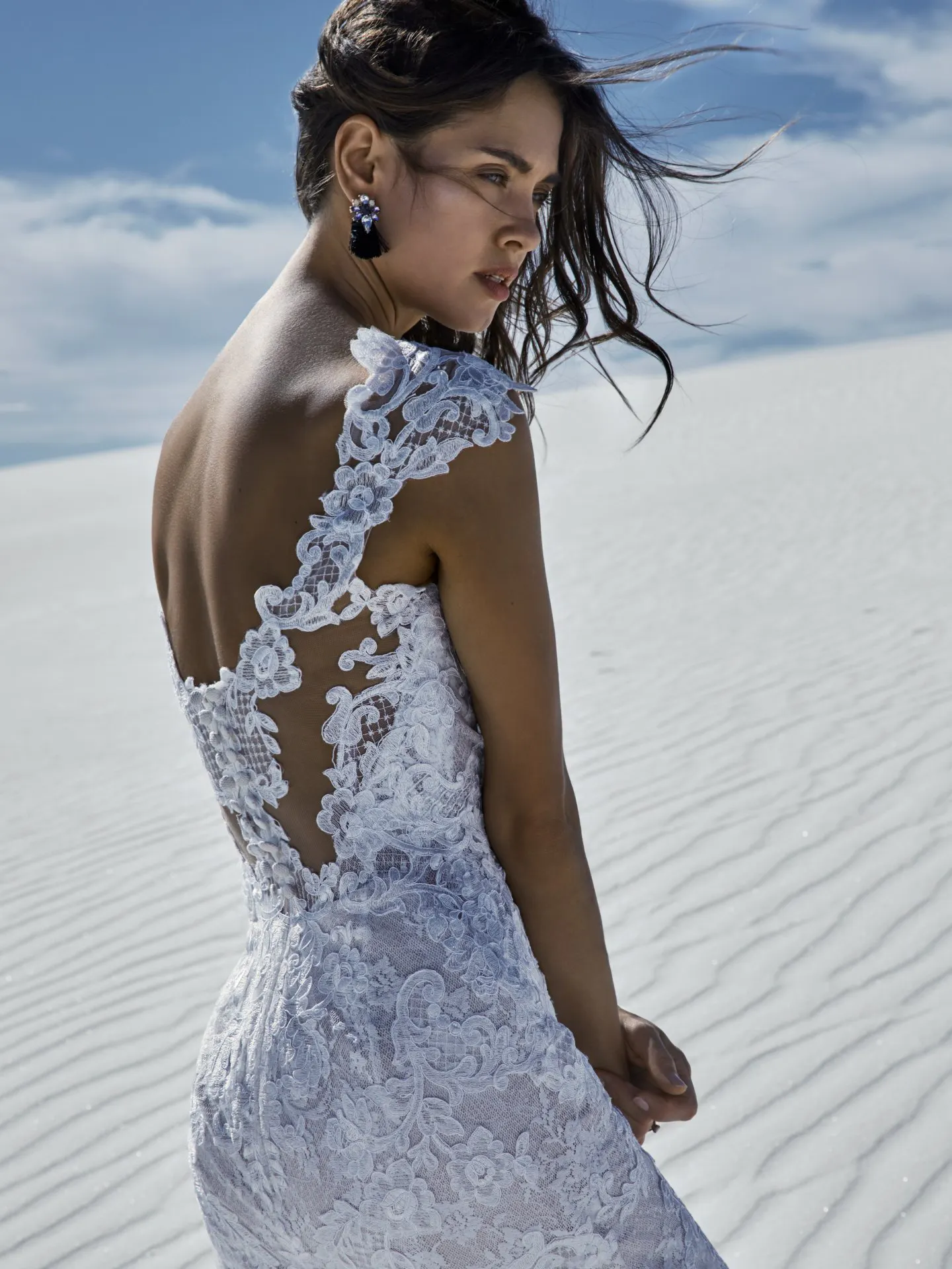 Chauncey Low Back Sexy Wedding Dress by Sottero and Midgley