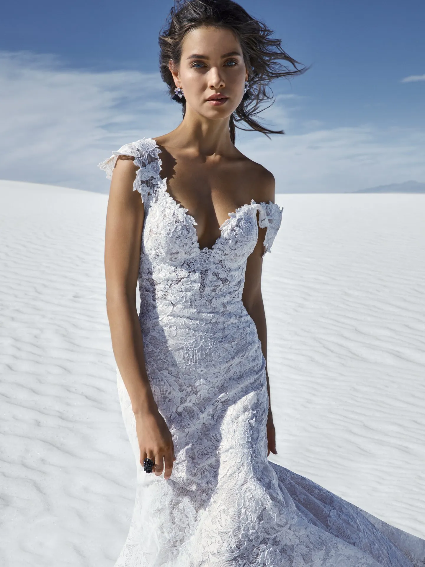 Chauncey Low Back Sexy Wedding Dress by Sottero and Midgley