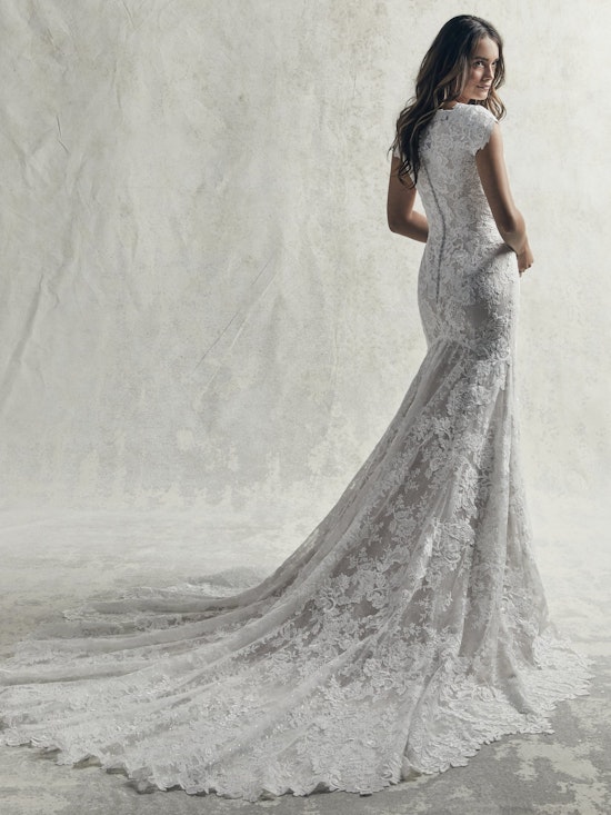 Chauncey Leigh (9SC035MC) Modest Boho Wedding Dress by Sottero and Midgley
