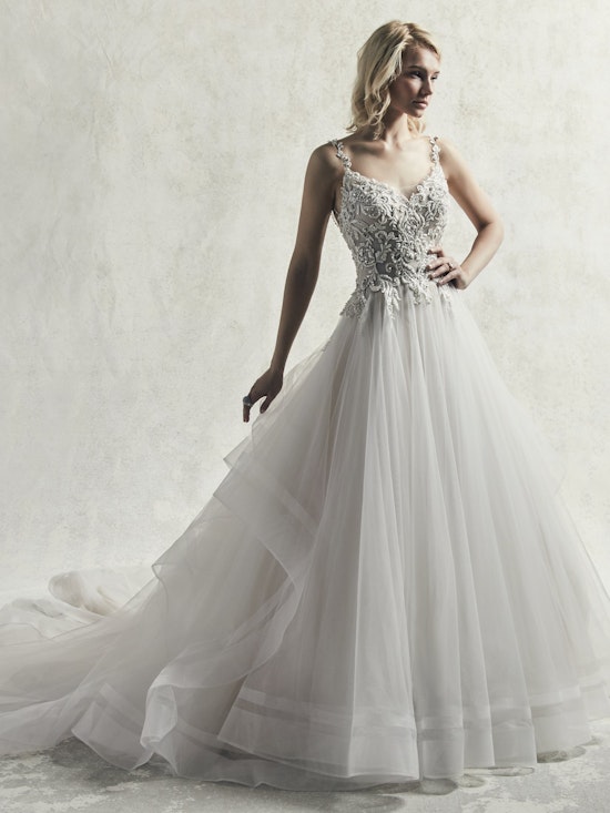 Davidson (9SC089) Tulle Boho Wedding Dress by Sottero and Midgley