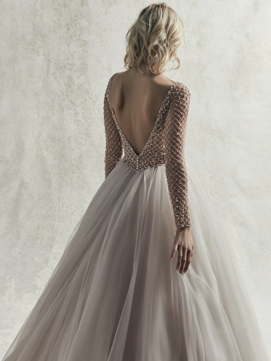 Fitzgerald (9SS094) Beaded Long Sleeve Ballgown Wedding Dress by Sottero and Midgley