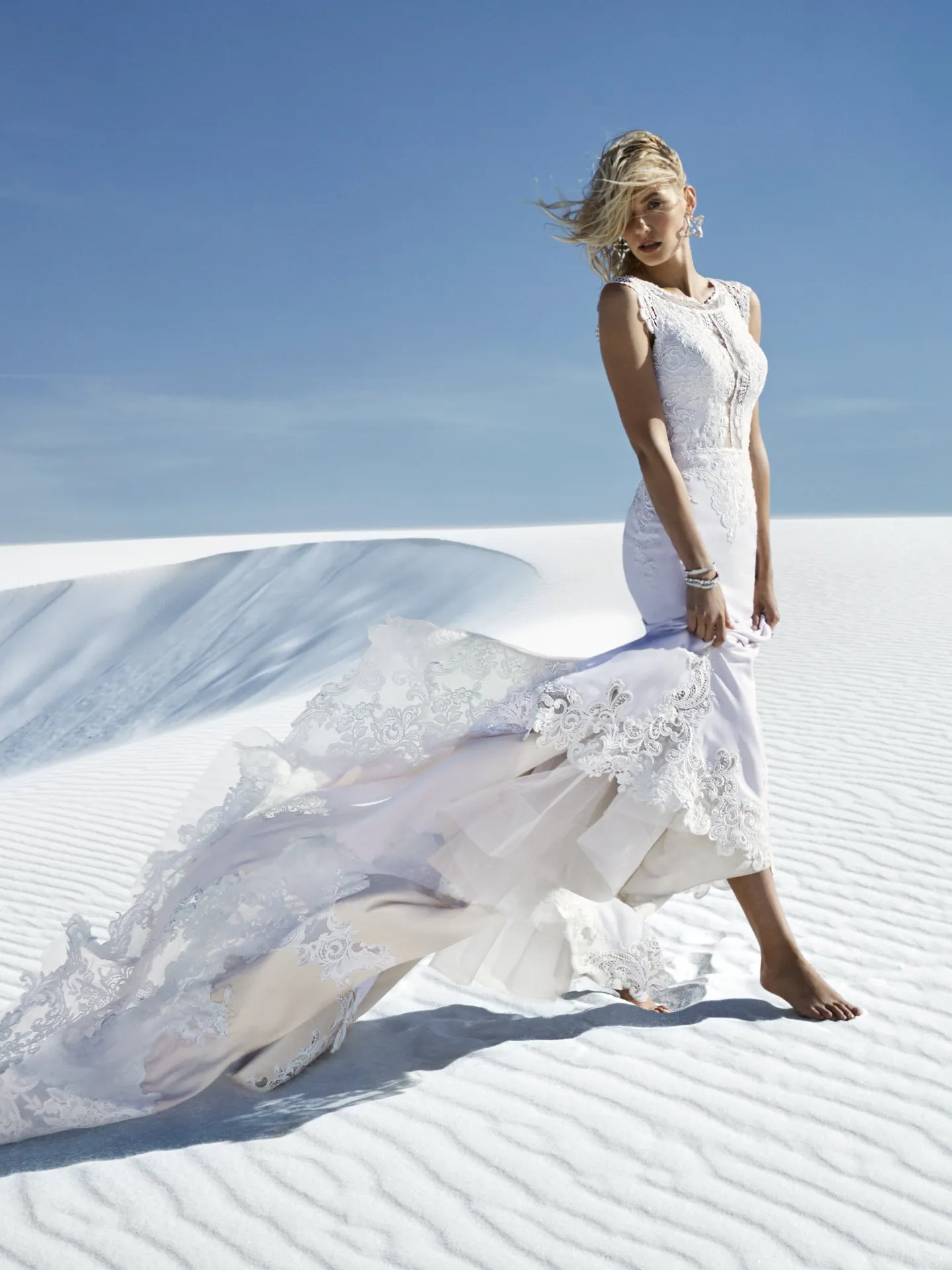Jasper  Lace Boho Wedding Dress by Sottero and Midgley