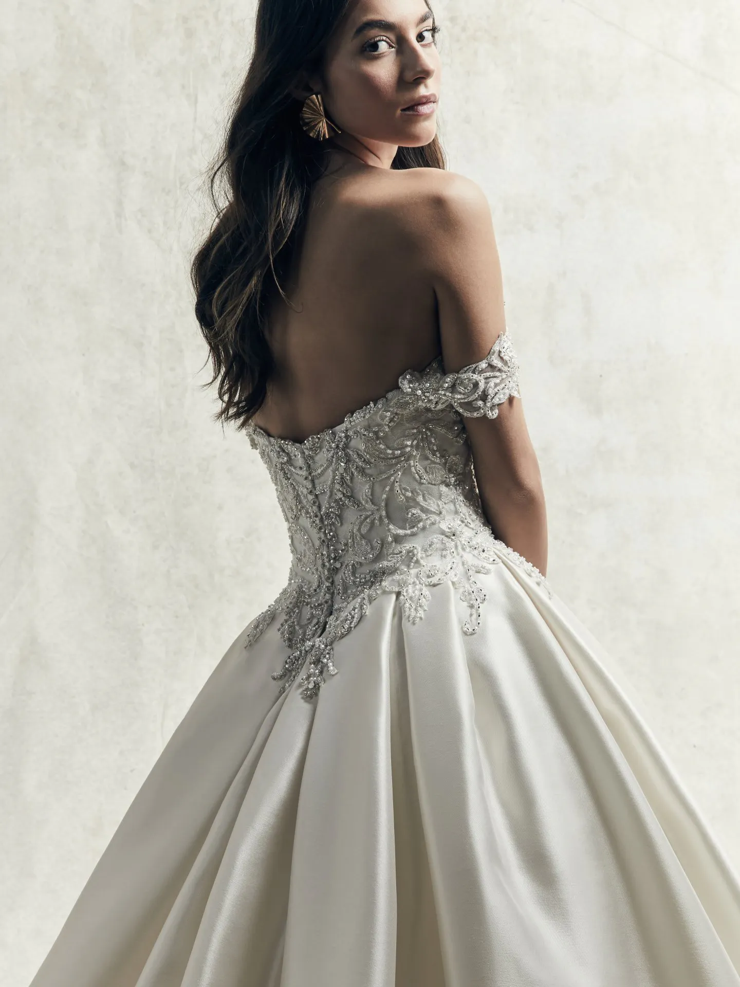 Kimora  Simple Lace Ballgown Wedding Dress by Sottero and Midgley