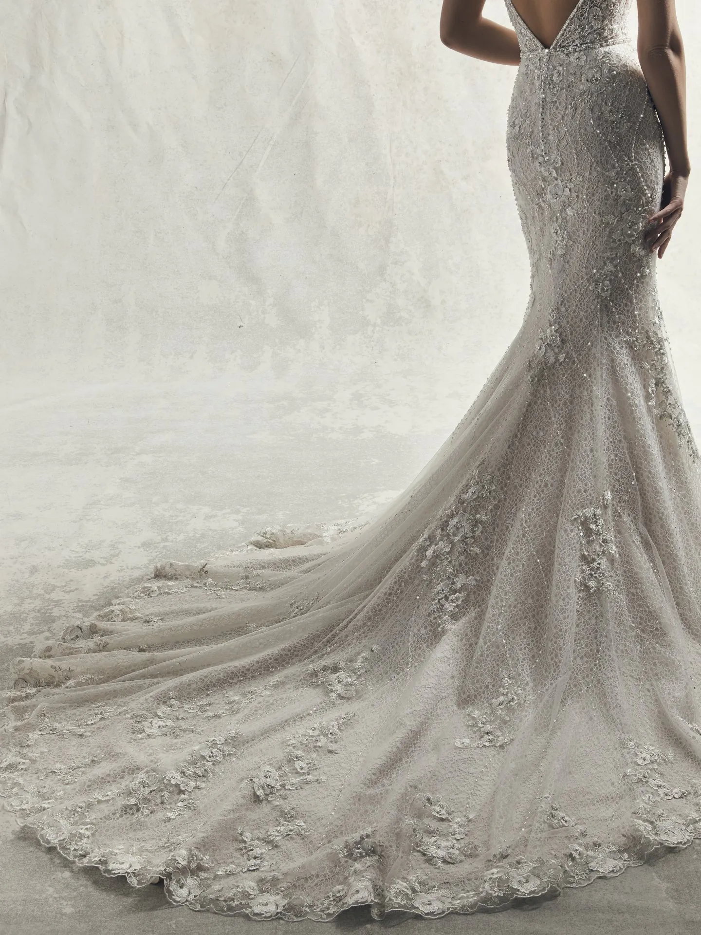 Maddox  Unique Beaded Fit and Flare Wedding Dress by Sottero and Midgley