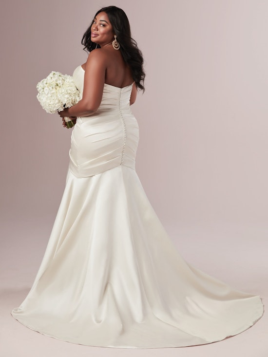 Maisey (Curve) (CRV-9RN849) ermaid Wedding Dress by Rebecca Ingram