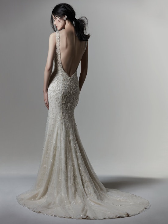 Bentley (9ST920) Beaded Vintage Dress Wedding Dress by Sottero and Midgley