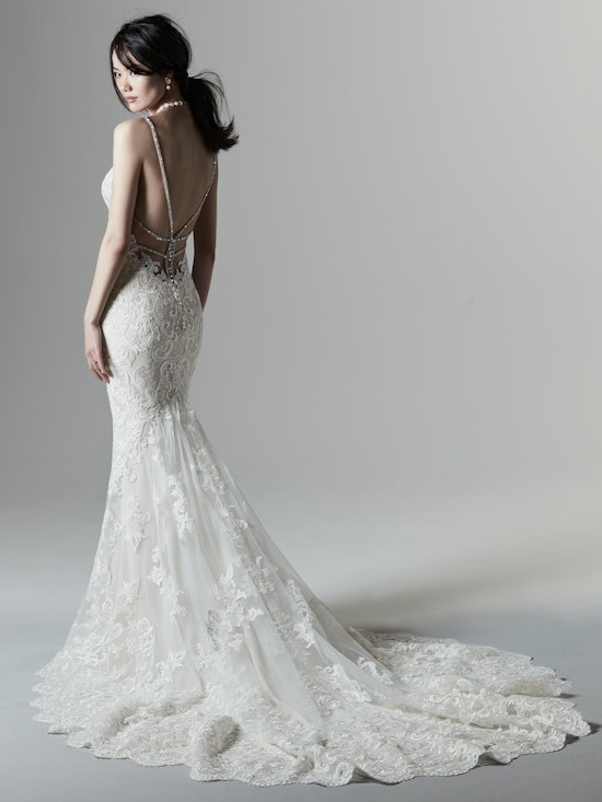 Christina (9SS918) Unique Backless Wedding Dress by Sottero and Midgley