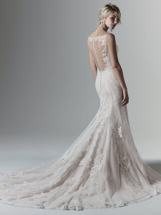 Derrick (9SC881) Lace Fit and Flare Wedding Dress by Sottero and Midgley
