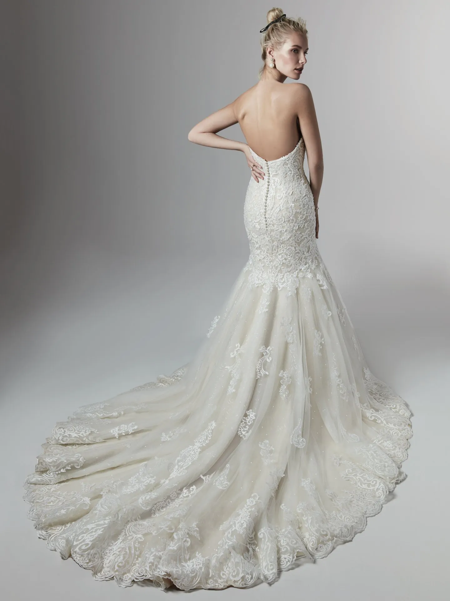 Koda  Mermaid Lace Wedding Dress by Sottero and Midgley