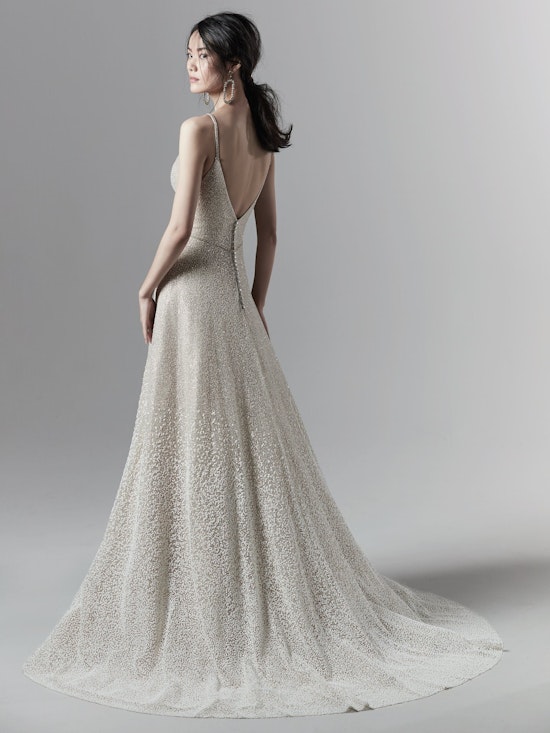 Milo (9SC899) Beaded Glitter Ombre Wedding Dress by Sottero and Midgley
