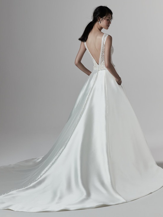 Montana (9SS863) Simple V Neckline Wedding Dress by Sottero and Midgley