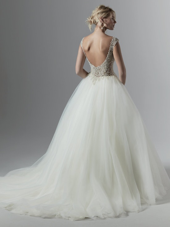 Owen Louise (9SS883MC) Princess Beaded Tulle Ballgown Wedding Dress by Sottero and Midgley