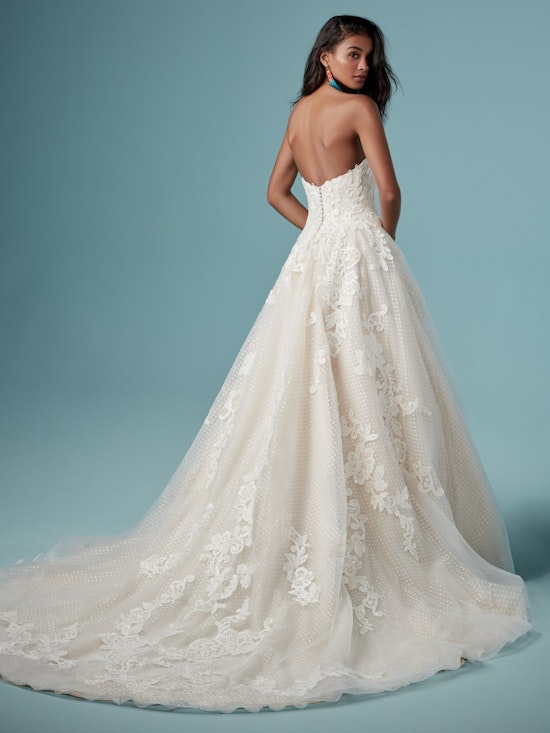 Paislee (9MC819) Strapless Ballgown Wedding Dress by Maggie Sottero