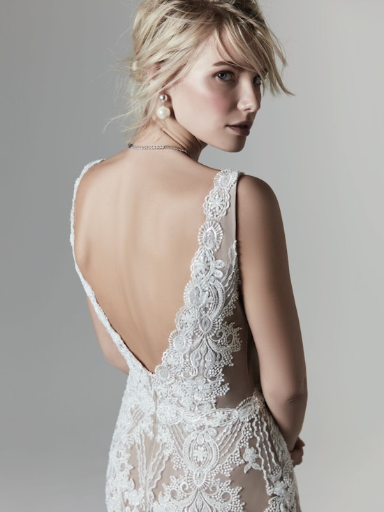 Agata Louise (9SW910MC) Illusion Lace Wedding Dress by Sottero and Midgley