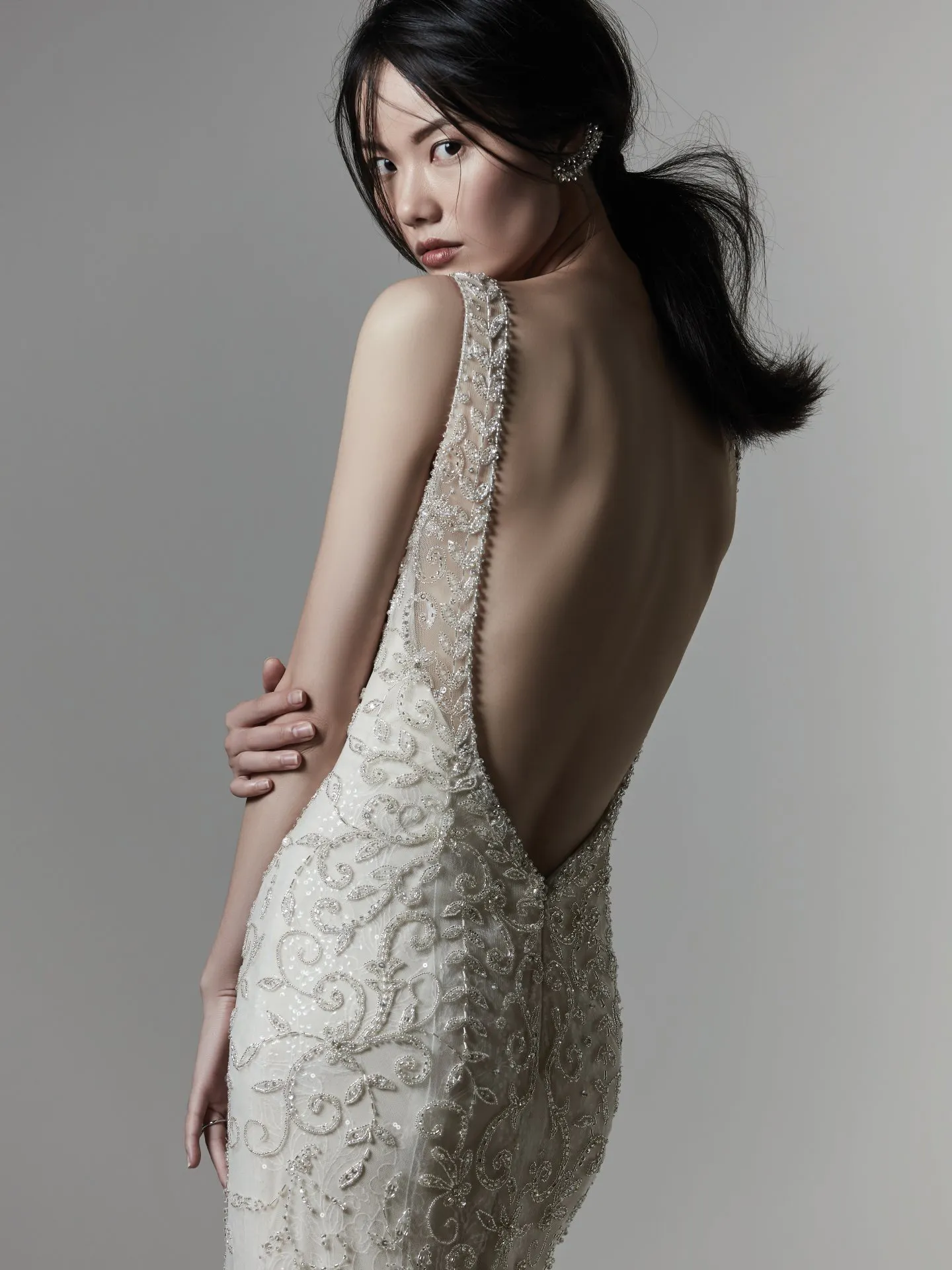 Bentley  Beaded Vintage Dress Wedding Dress by Sottero and Midgley