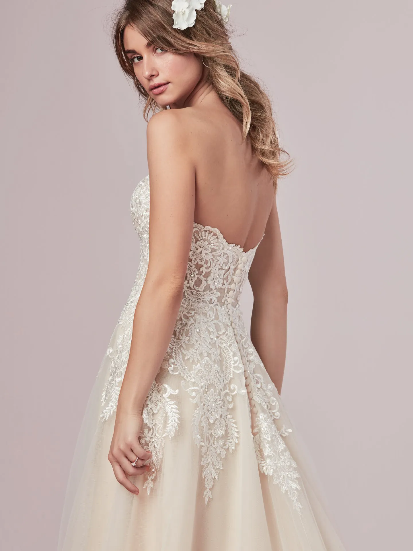 Vanessa   s A Line Princess Wedding Dress by Rebecca Ingram