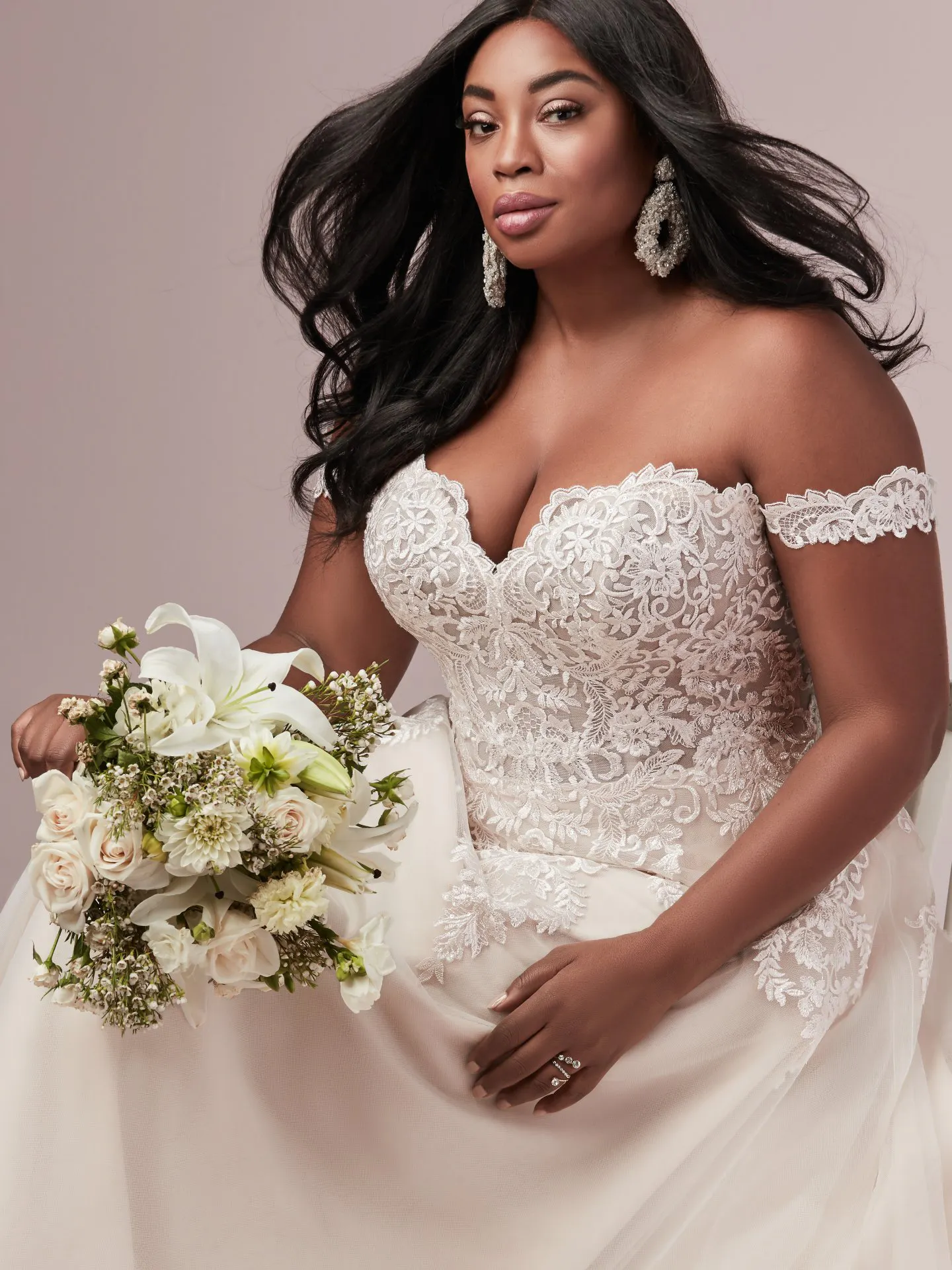 Vanessa   s A Line Princess Wedding Dress by Rebecca Ingram
