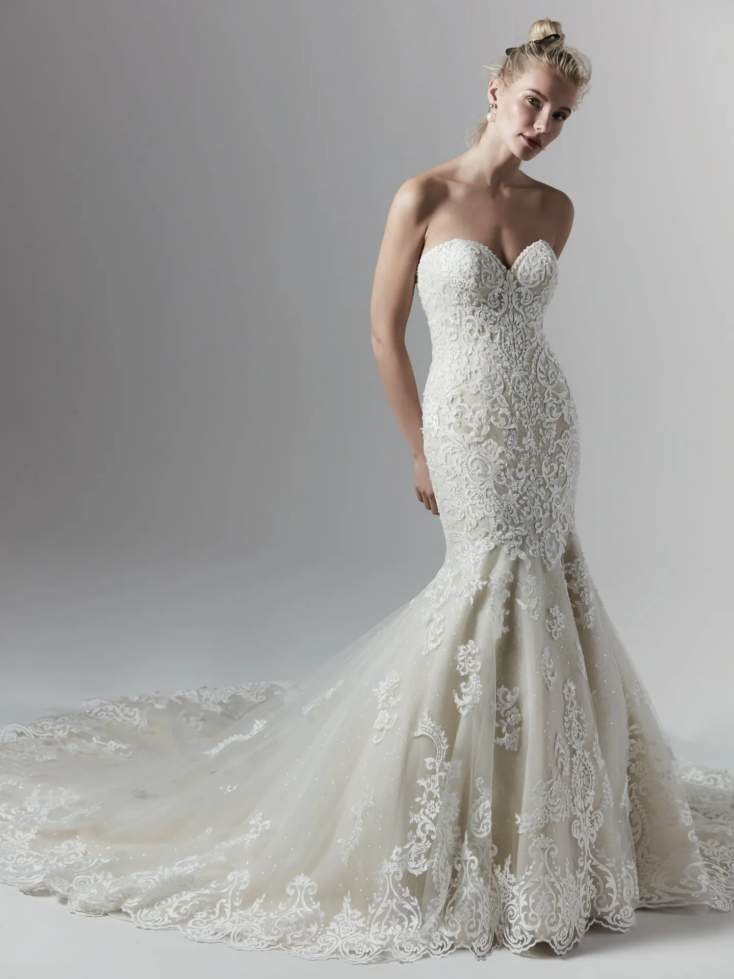 Koda  Mermaid Lace Wedding Dress by Sottero and Midgley