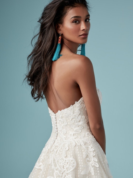 Paislee (9MC819) Strapless Ballgown Wedding Dress by Maggie Sottero