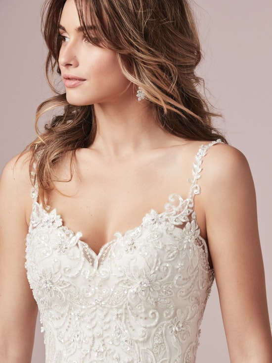 Sylvia (9RC813) Lace Ballgown Wedding Dress by Rebecca Ingram