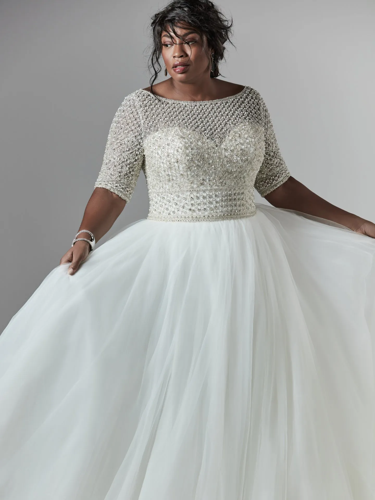 Allen Lynette   Plus Size Wedding Dress by Sottero and Midgley