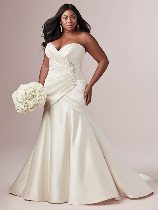 Maisey (Curve) (CRV-9RN849) ermaid Wedding Dress by Rebecca Ingram