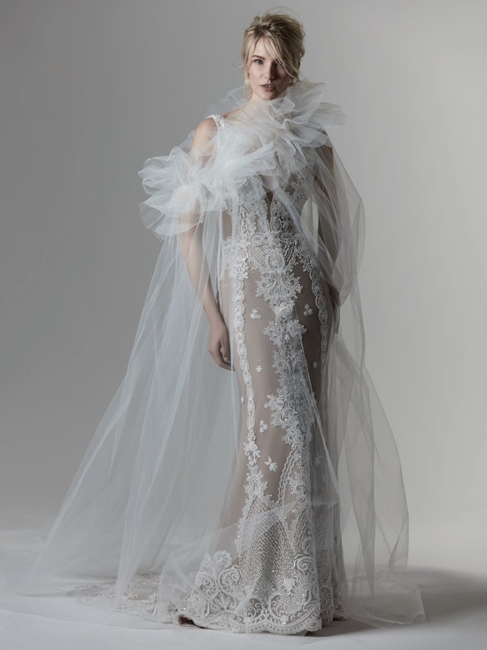 Agata Louise (9SW910MC) Illusion Lace Wedding Dress by Sottero and Midgley