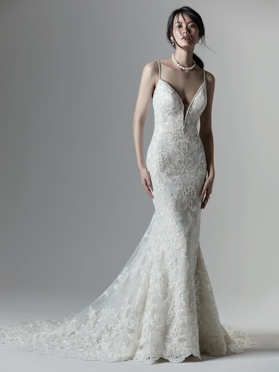 Christina (9SS918) Unique Backless Wedding Dress by Sottero and Midgley